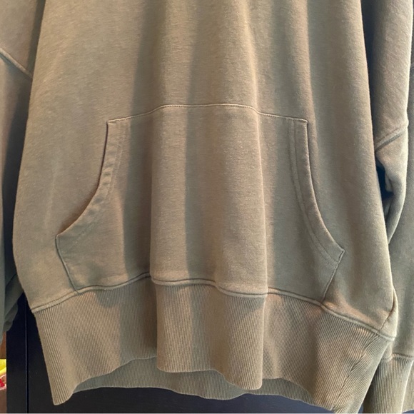 Army green adidas hoodie - Picture 2 of 8